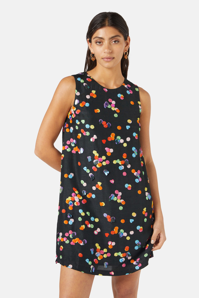 Gorman Short Stitch Shift Dress (Print)