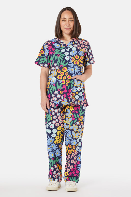 Gorman - Flower Shower Scrub Set - black