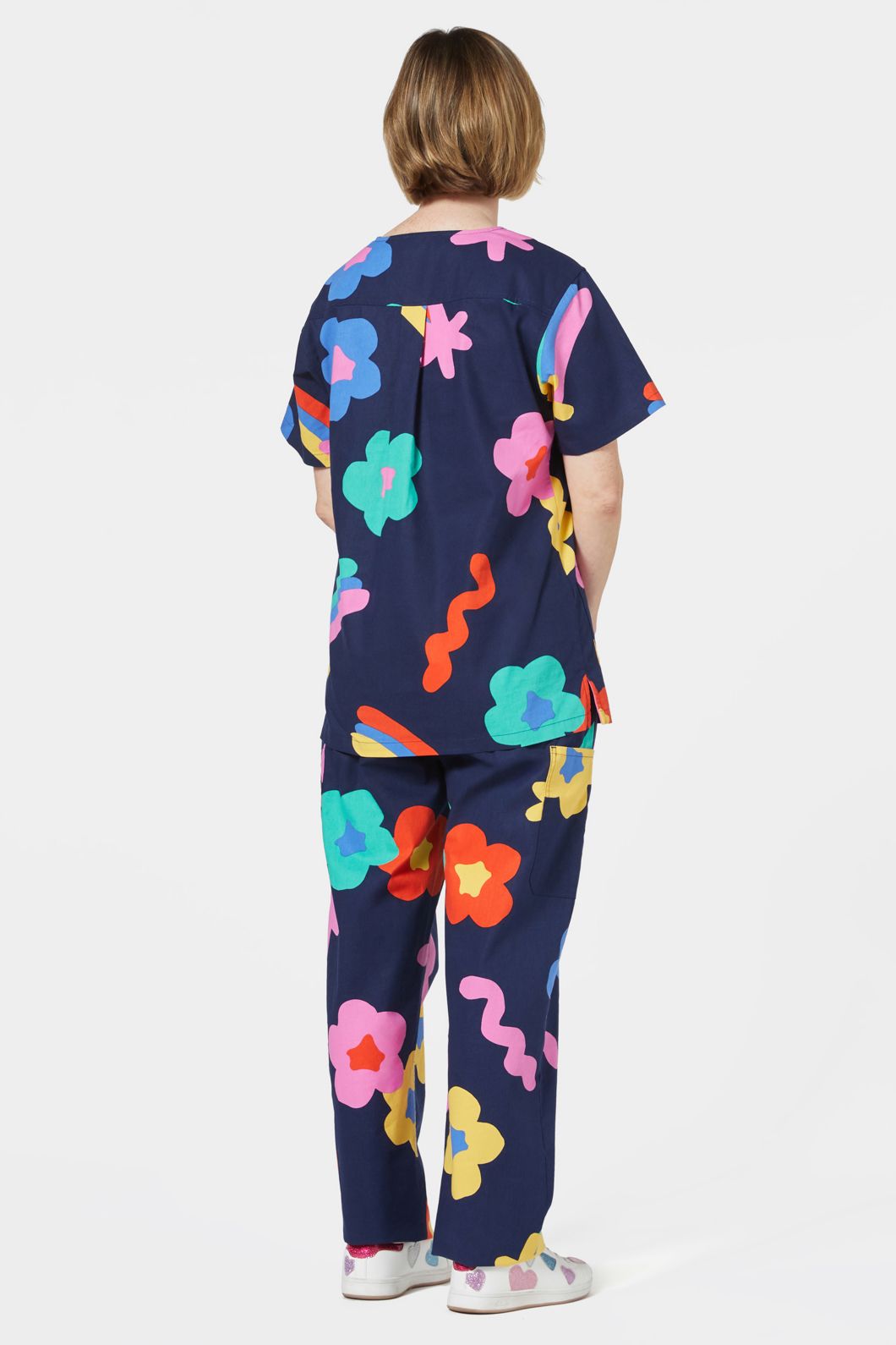Gorman - Star Daisy Scrub Set - print