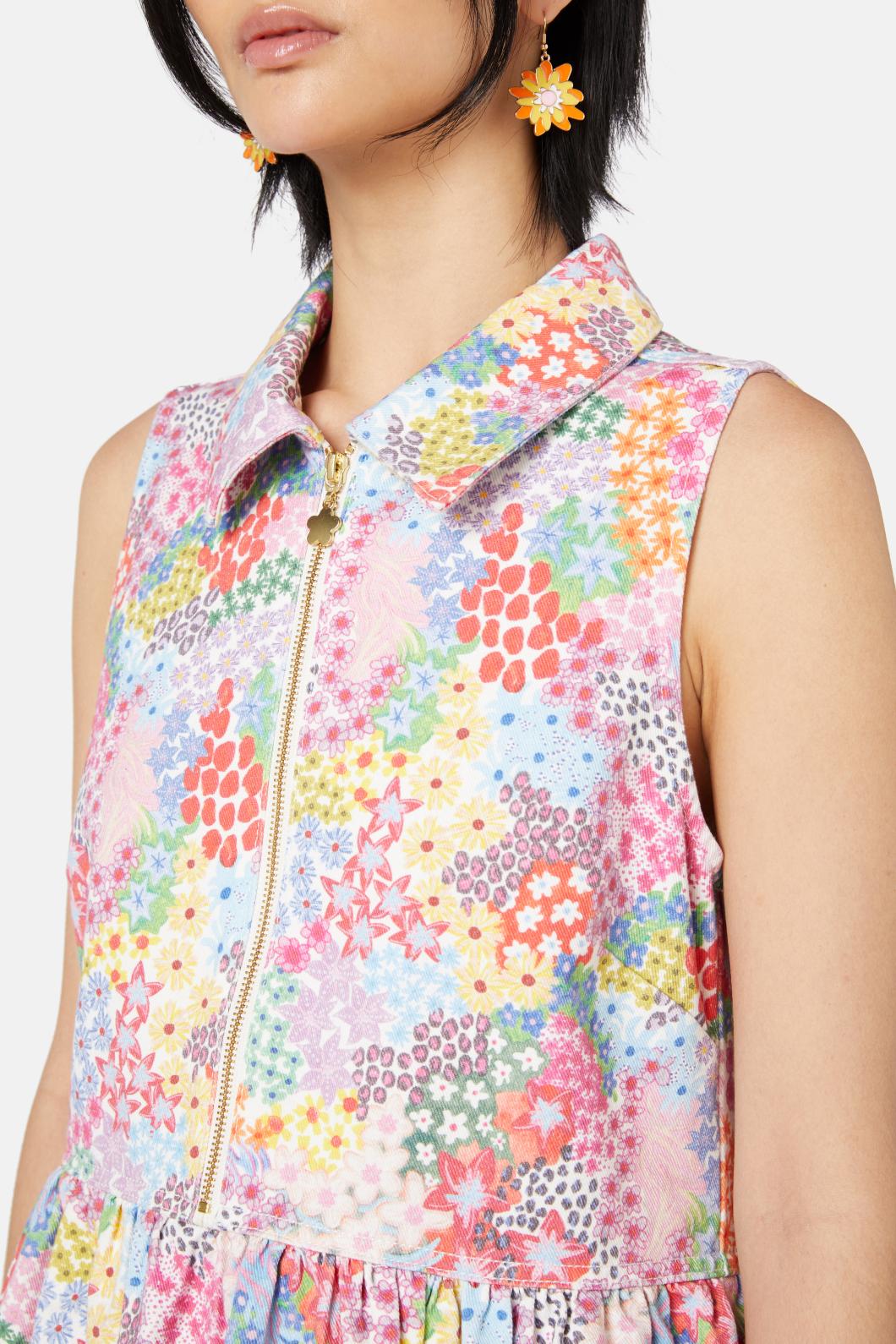 Gorman - Wild Blossoms Denim Dress - print