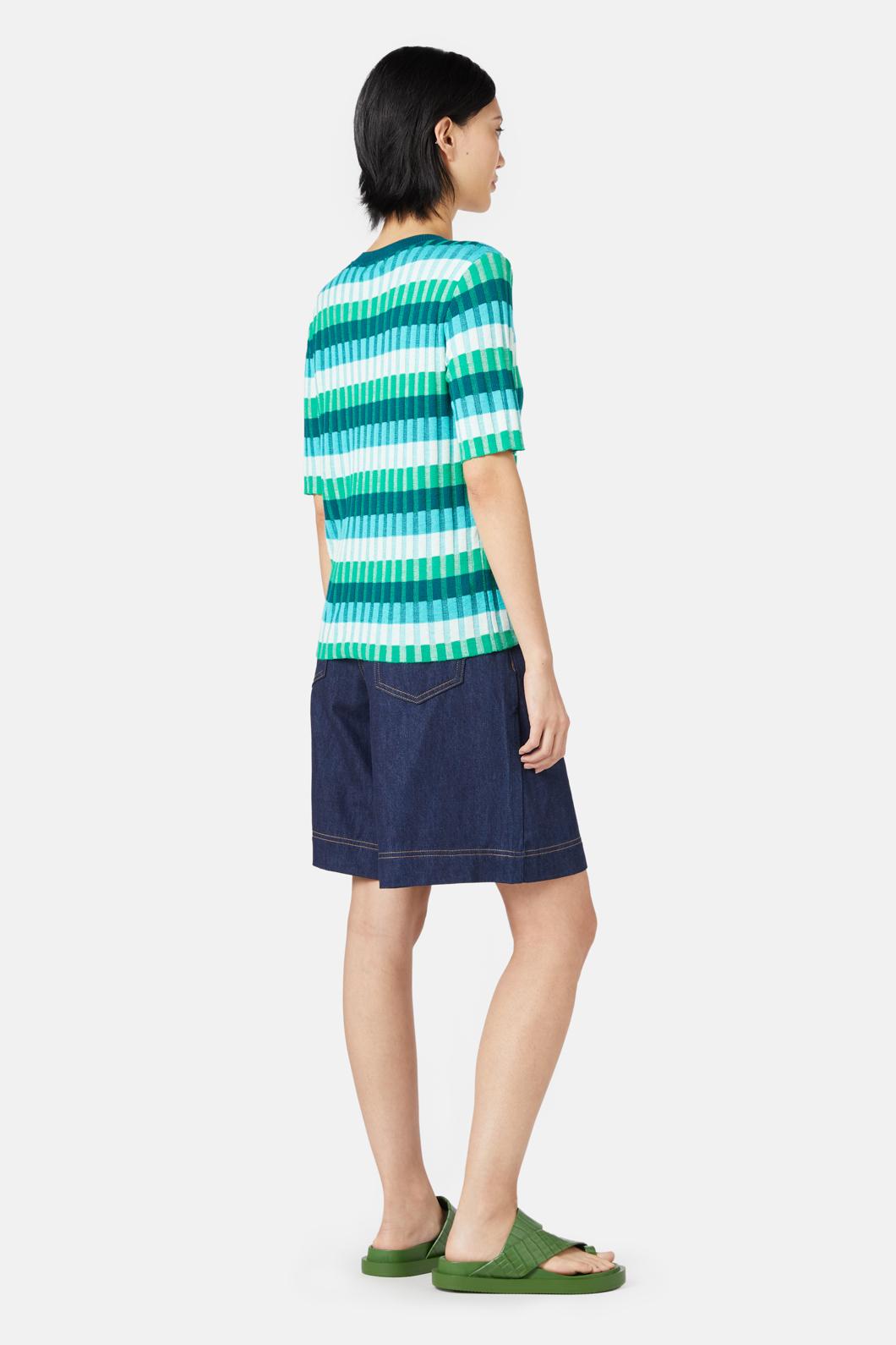 Gorman - Kit Kat Knit Top - green