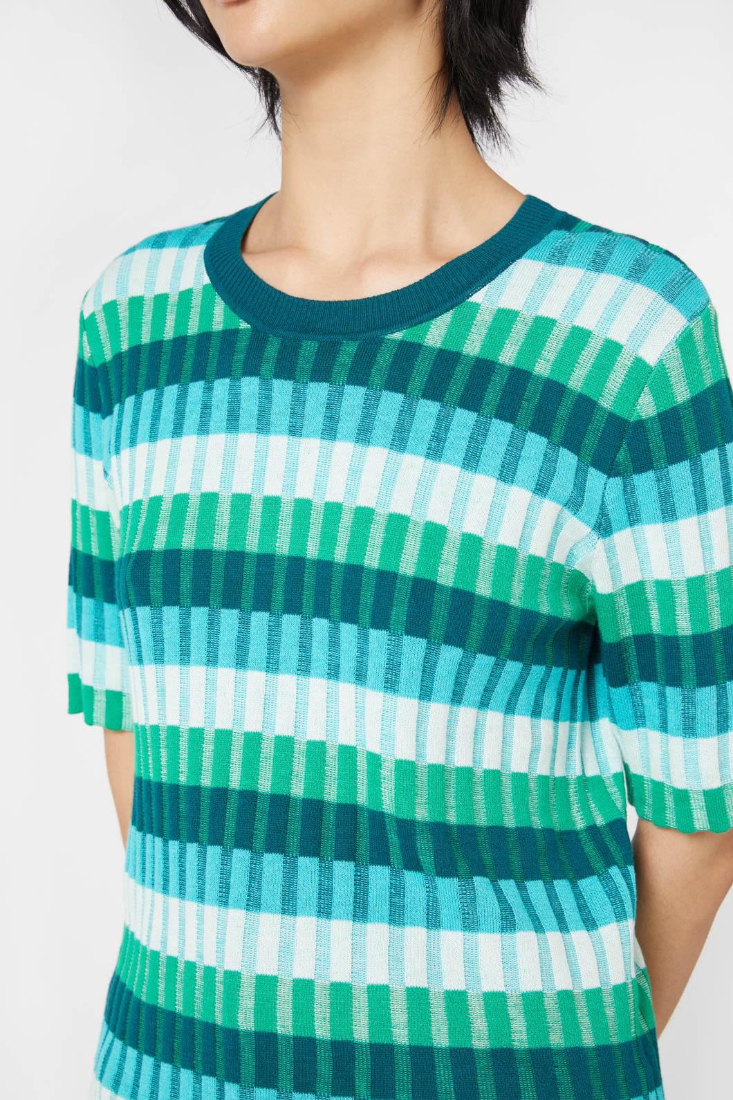 Gorman - Kit Kat Knit Top - green