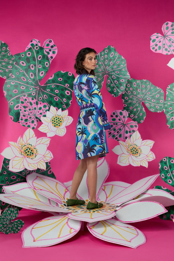 Gorman Wild Roses Jacquard Dress (Multi) main image 1