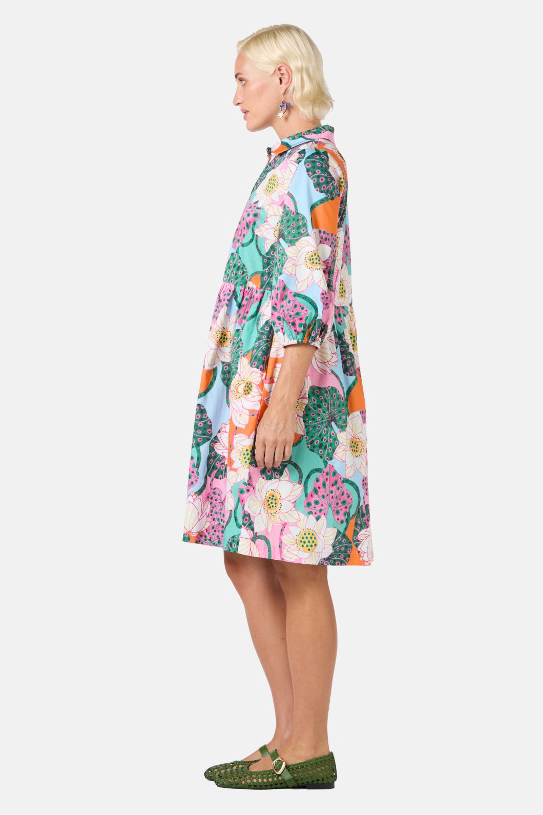 Gorman - Lotus Leopard Smock Dress - print