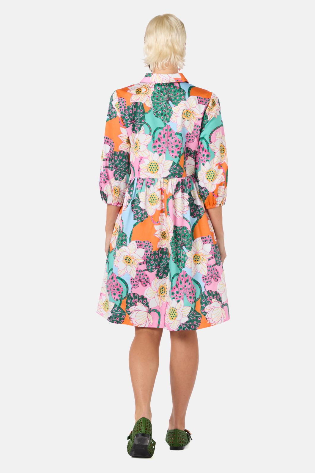 Gorman - Lotus Leopard Smock Dress - print