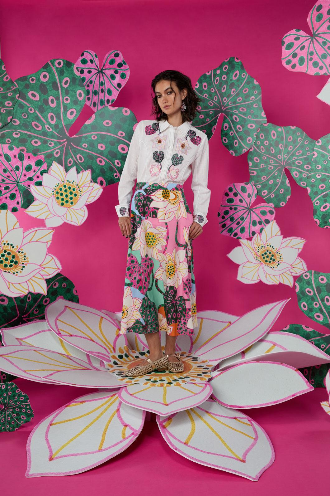 Gorman - Lotus Leopard Skirt - print