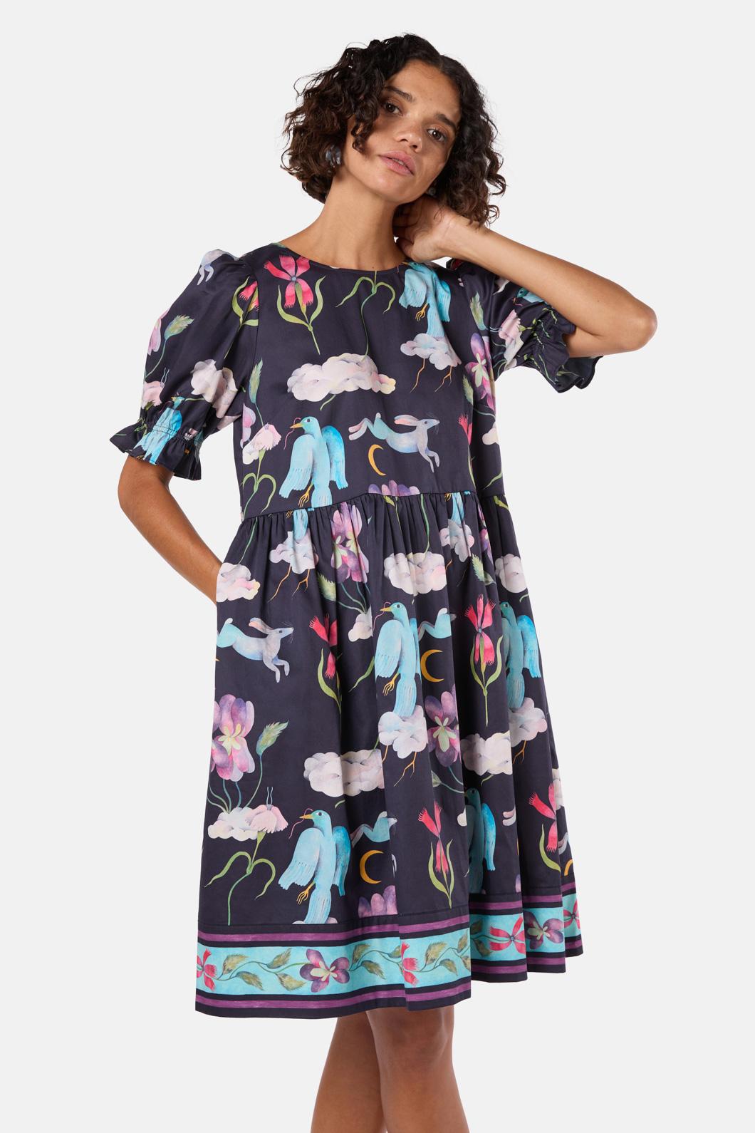Gorman - Daydream Smock Dress - print