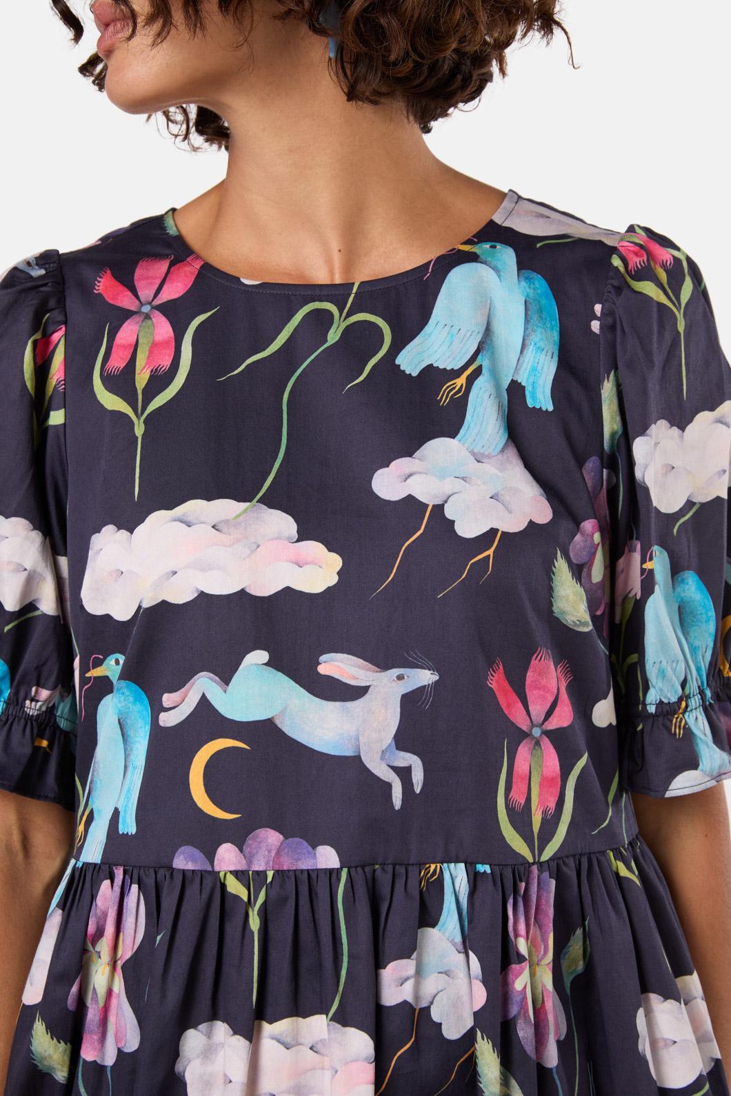 Gorman - Daydream Smock Dress - print