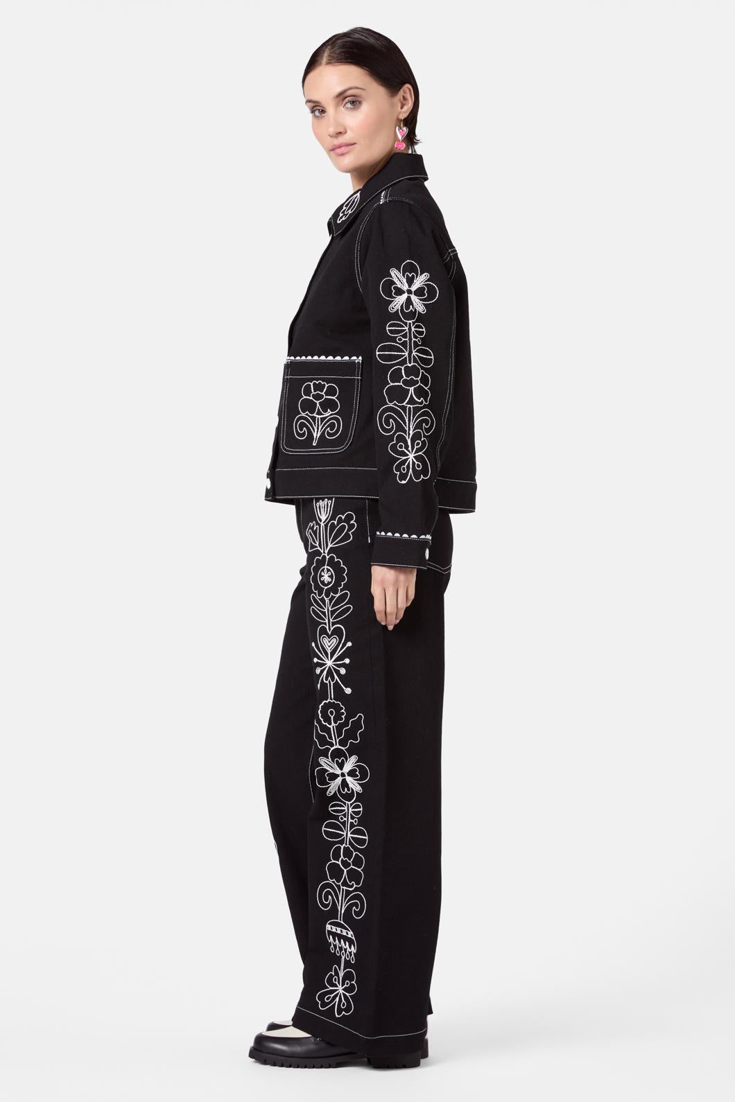 Gorman - Folk Tales Embroidered Jacket - black