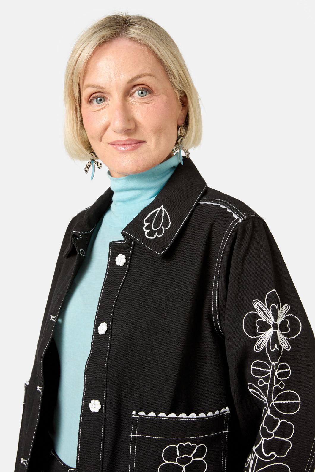 Gorman - Folk Tales Embroidered Jacket - black