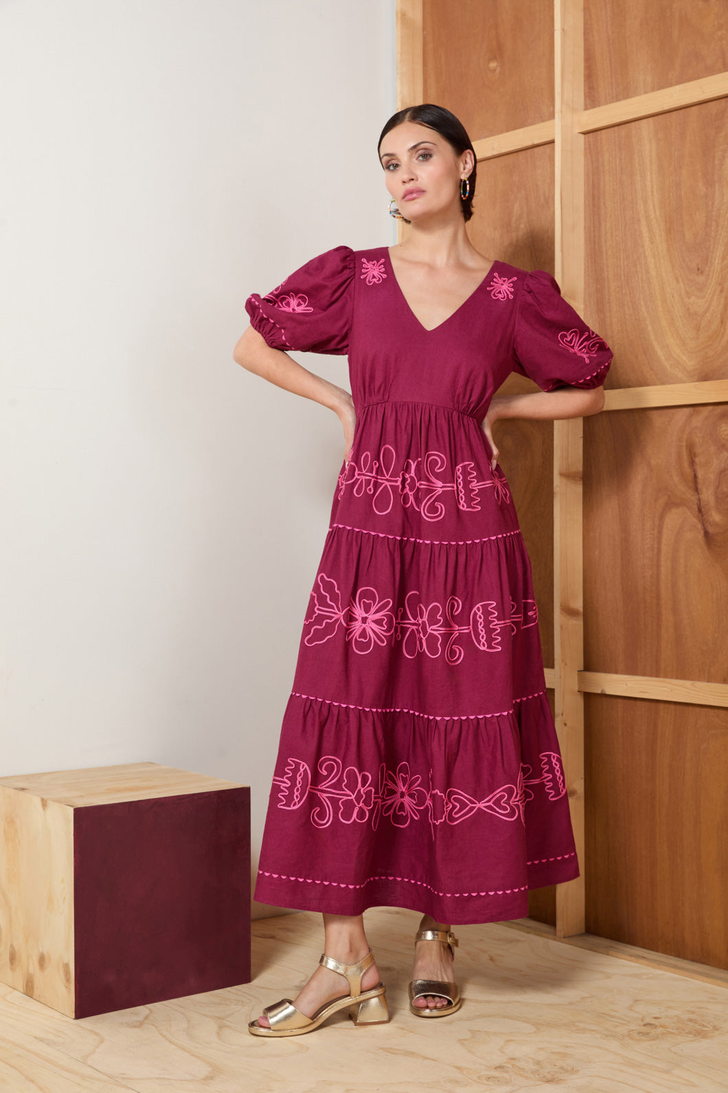Folk Tales Tiered Dress Gorman Folk Tales Tiered Dress Gorman
