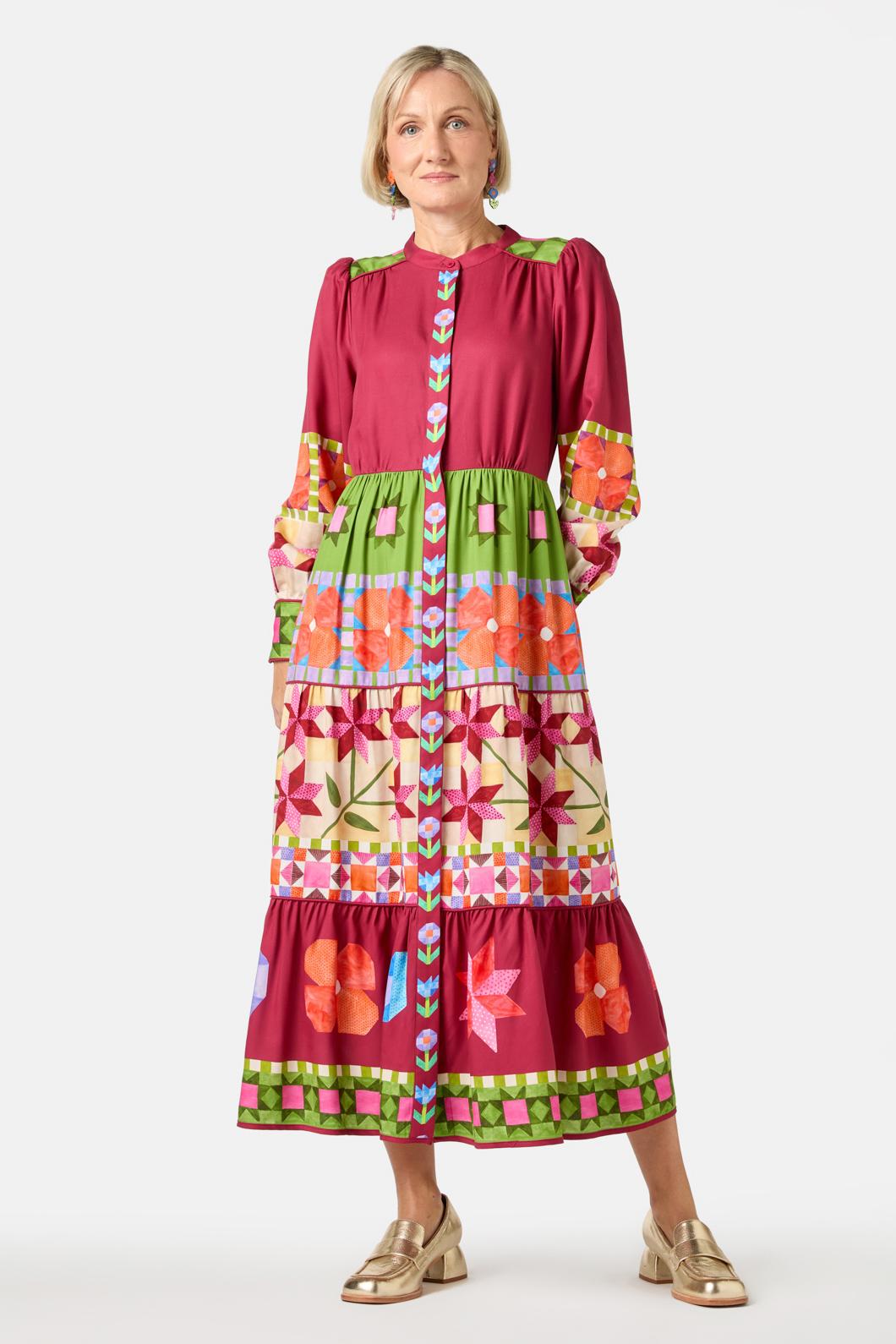 gorman long sleeve dress Heirloom Tiered Long Dress Gorman