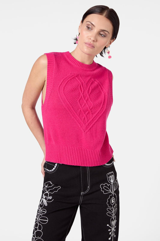 Gorman - Heartfelt Vest - pink