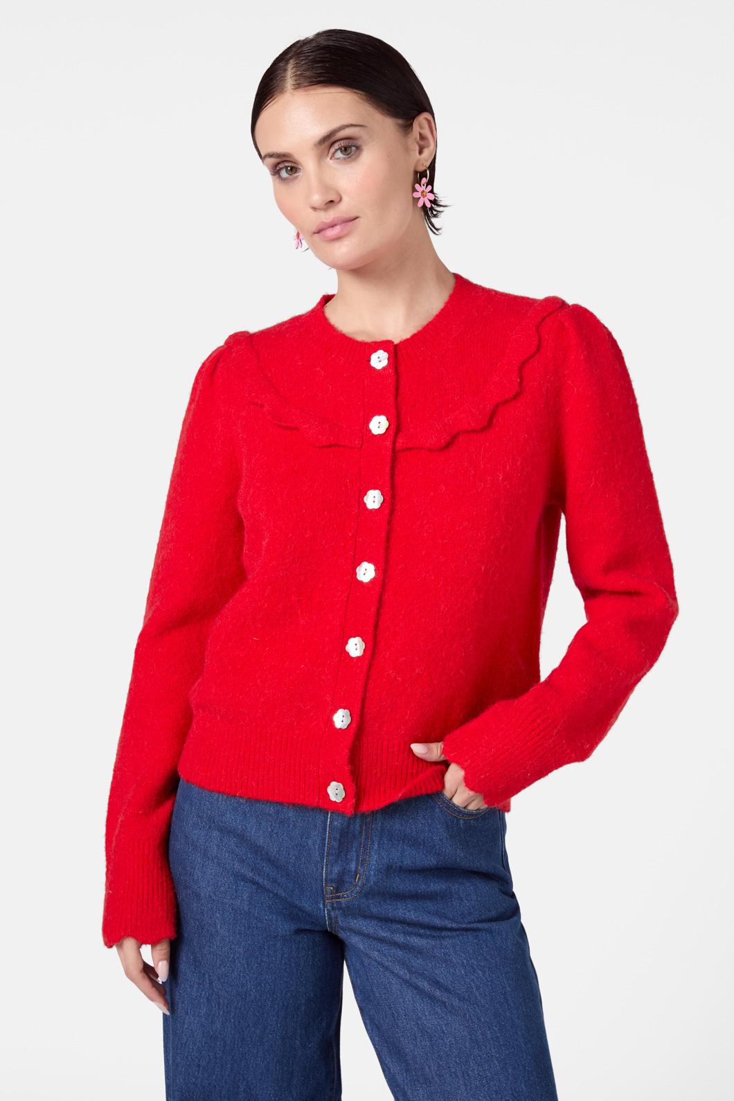 Gorman - Sweetheart Cardigan - red