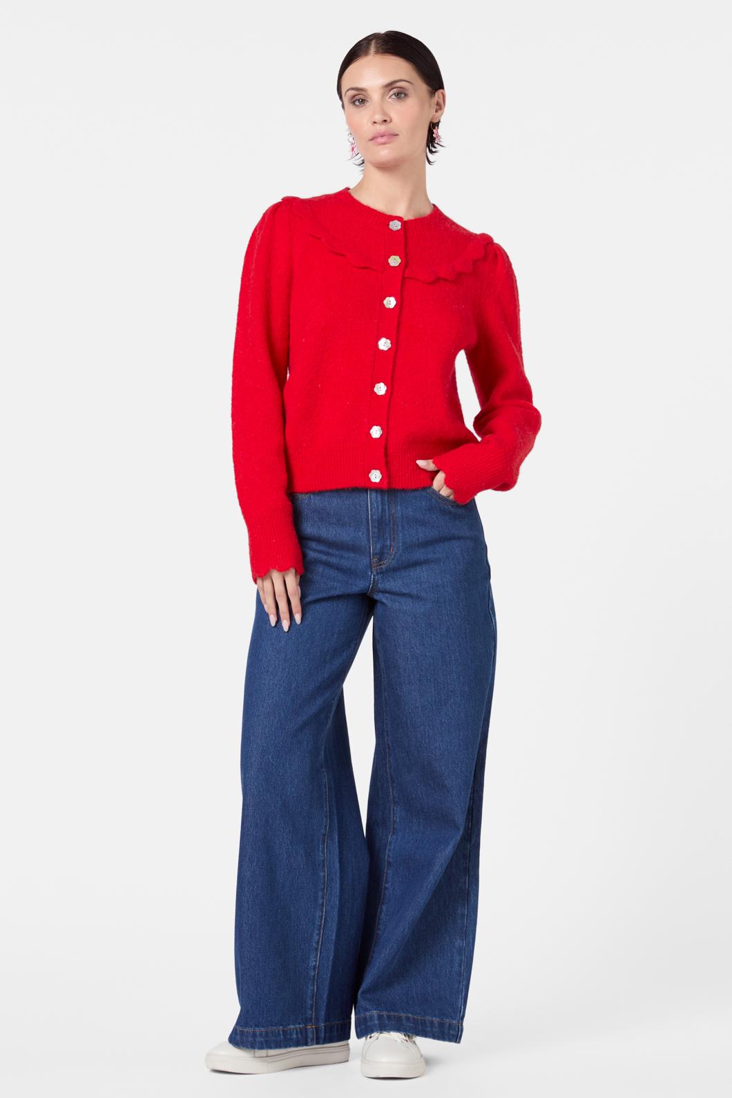 Gorman - Sweetheart Cardigan - red
