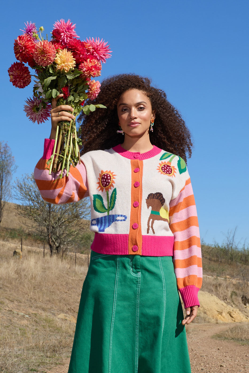 Gorman - The Horses Cardigan - multi