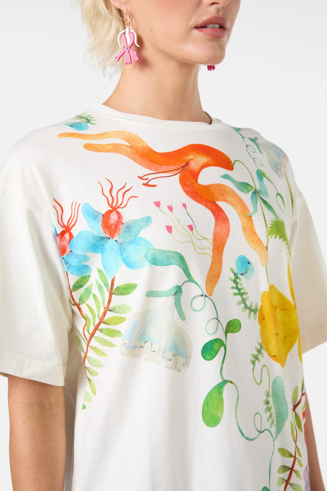 Gorman - Leafy Lessons Oversized Tee - print