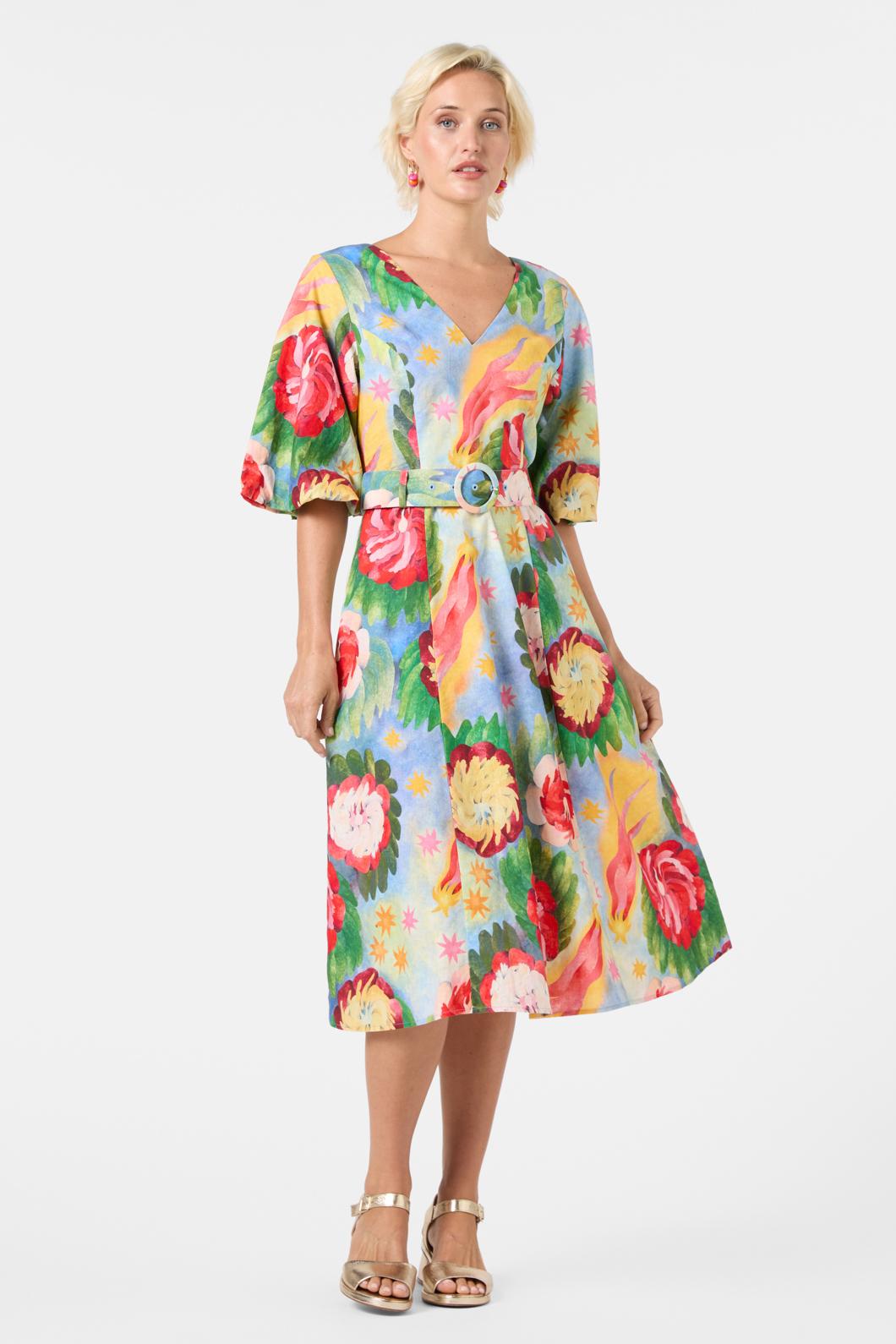 Gorman - The Comet Long Dress - print