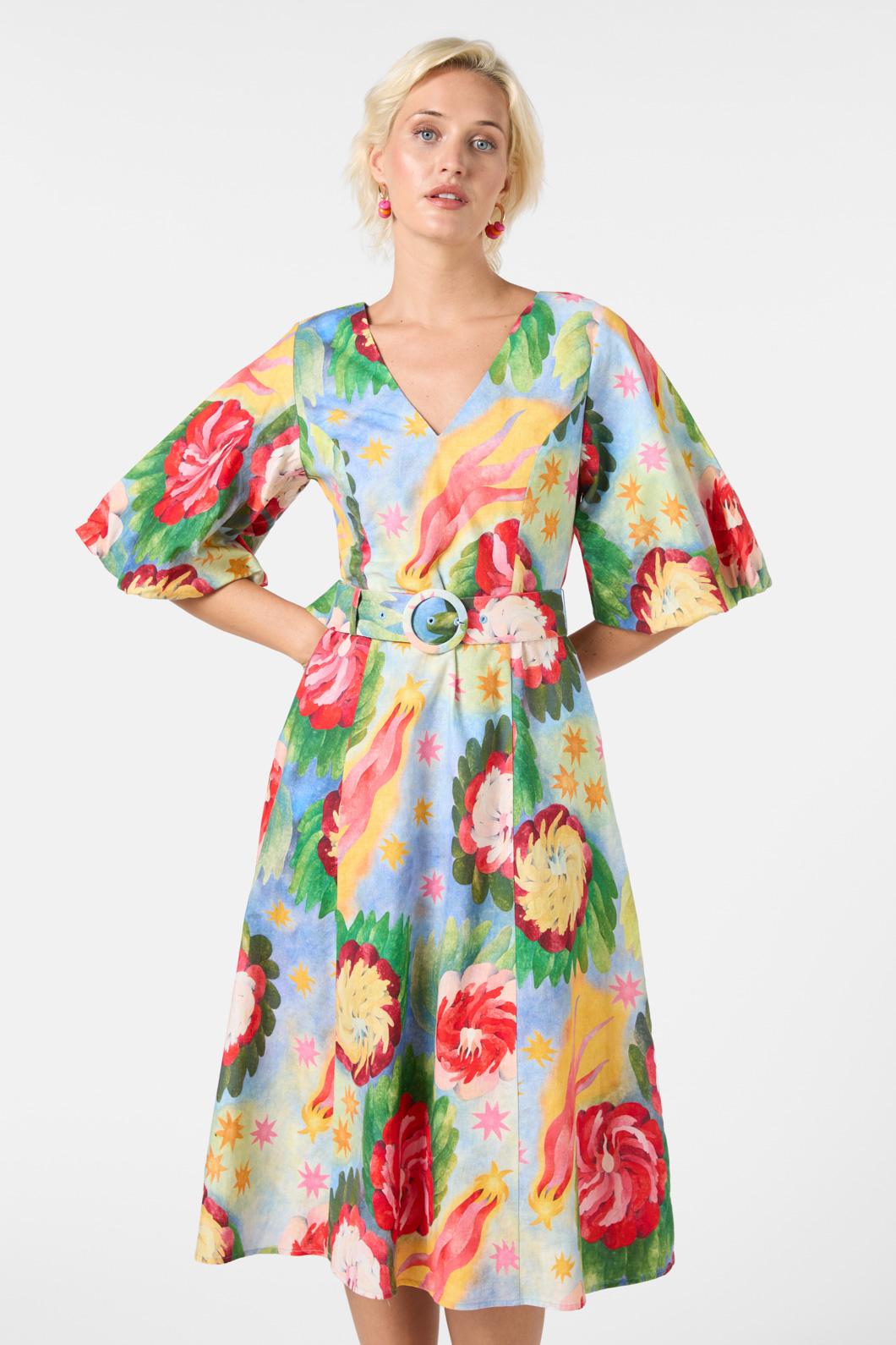Gorman - The Comet Long Dress - print