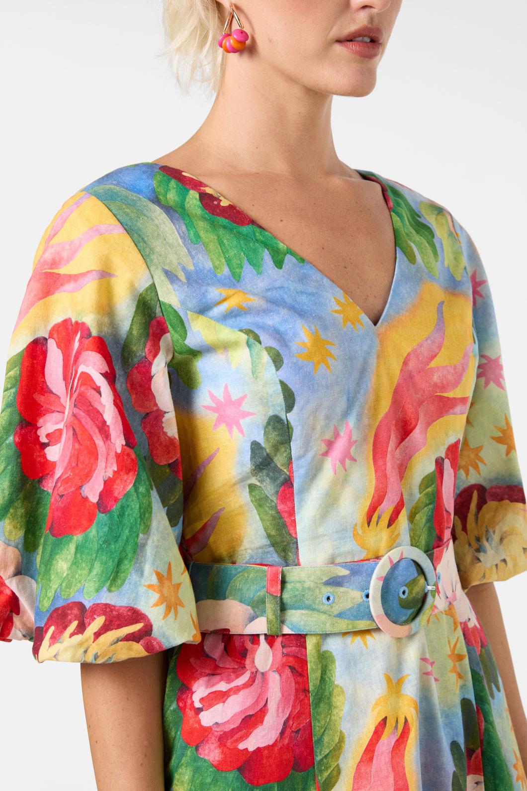 Gorman - The Comet Long Dress - print