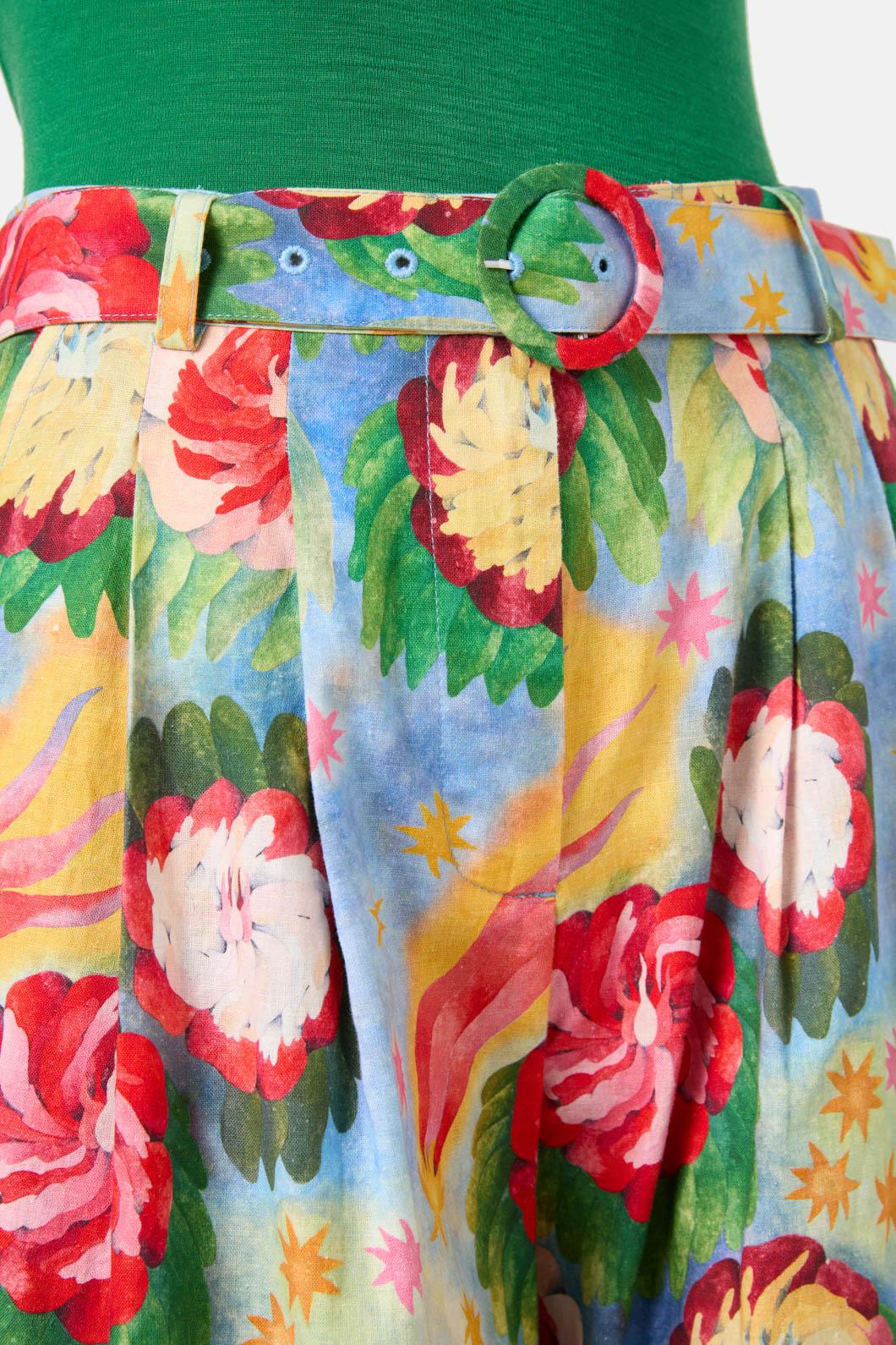 Gorman - The Comet Linen Pant - print