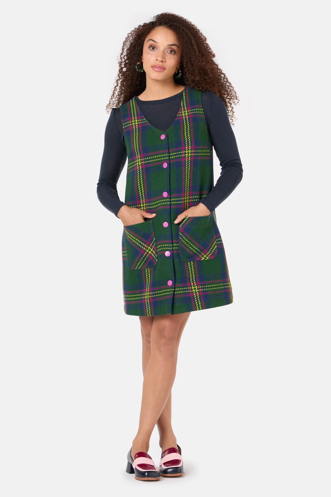 Gorman - Camdem Pinafore Dress - check