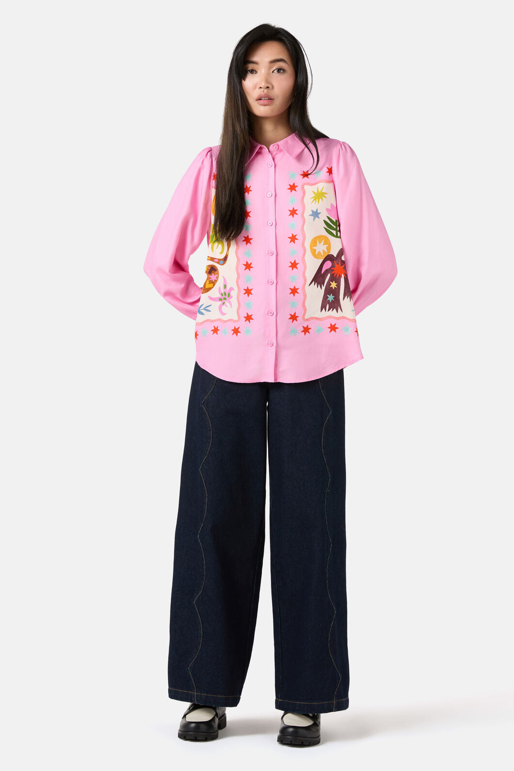 Gorman - Desert Garden Placement Shirt - print