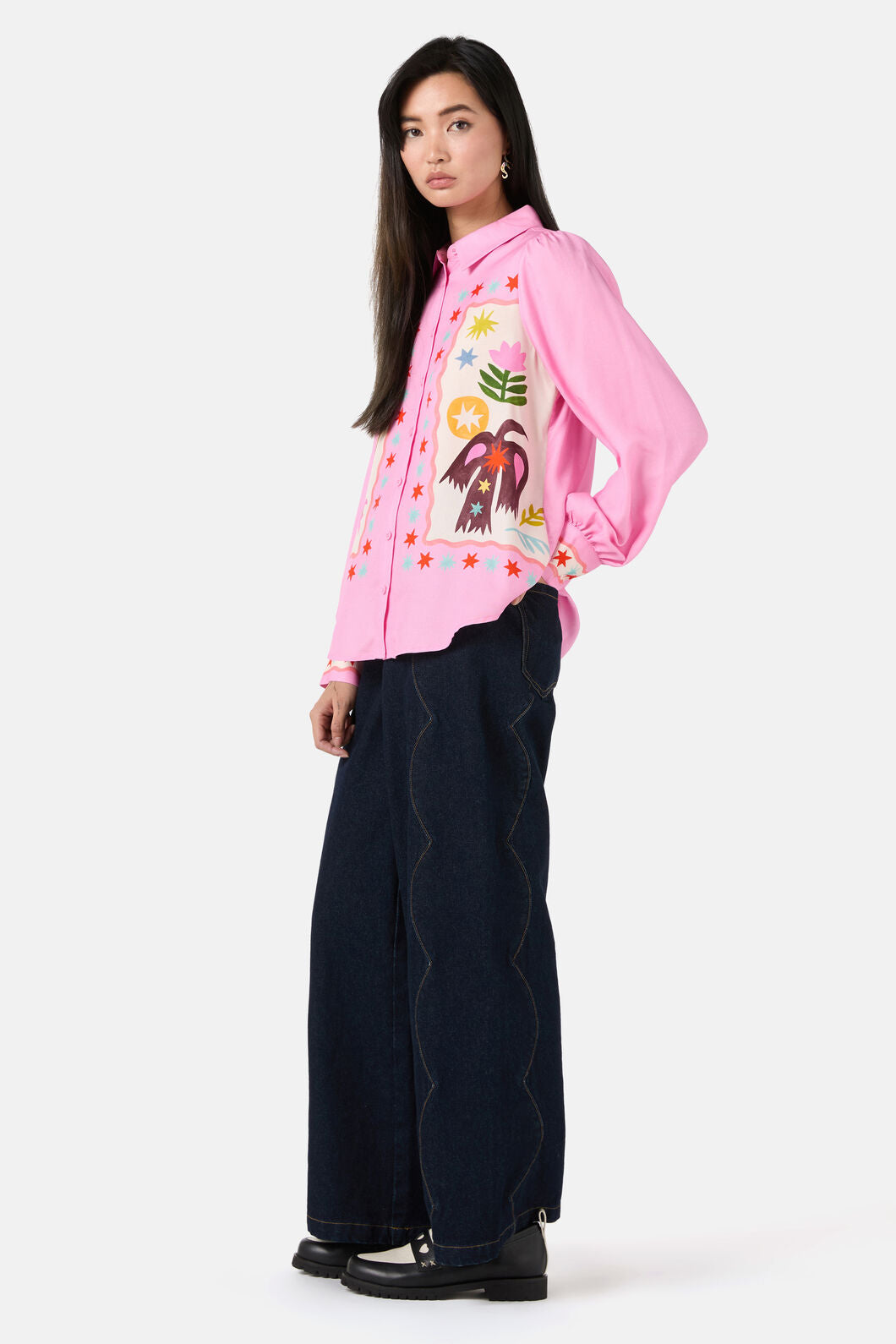 Gorman - Desert Garden Placement Shirt - print