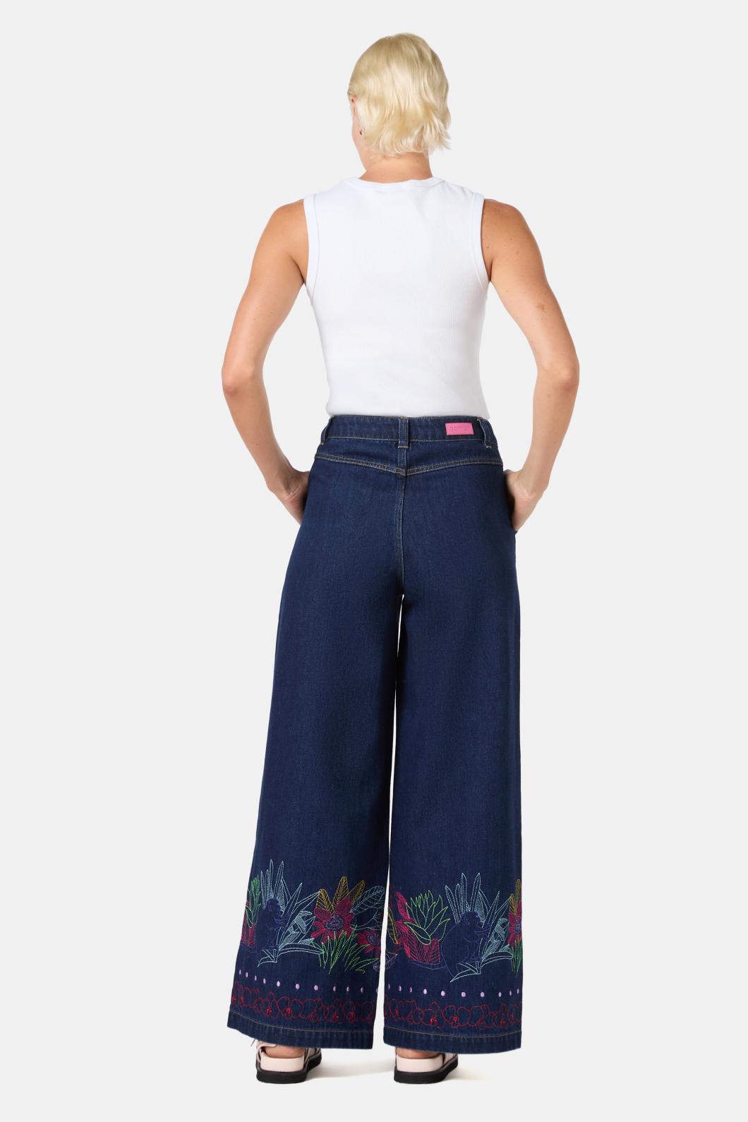 Gorman - Monkey Forest Denim Jean - indigo