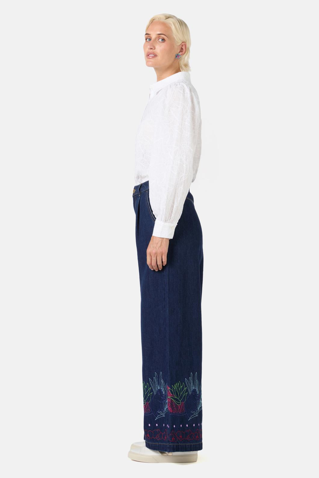 Gorman - Monkey Forest Denim Jean - indigo