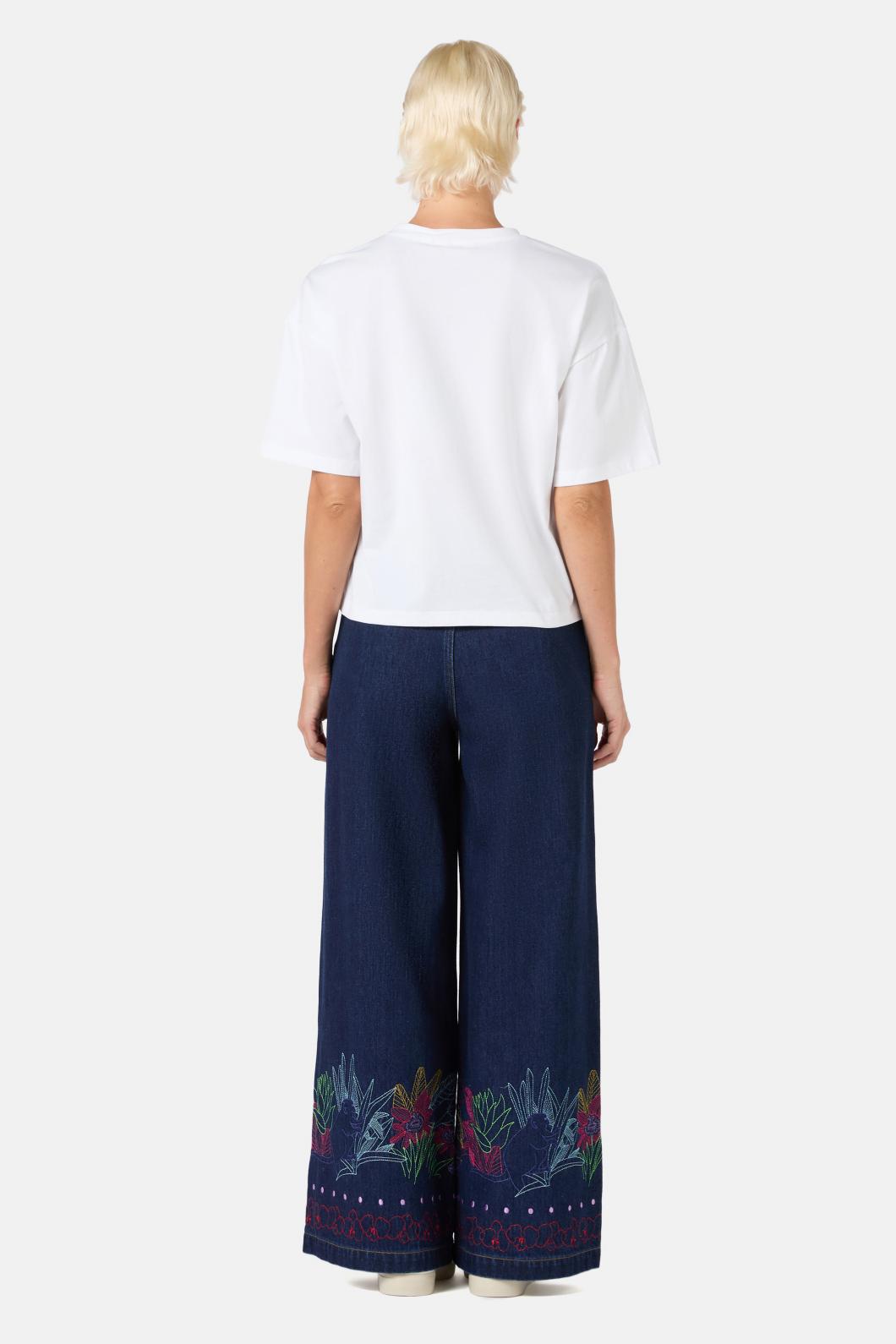 Gorman - Monkey Forest Tee - white