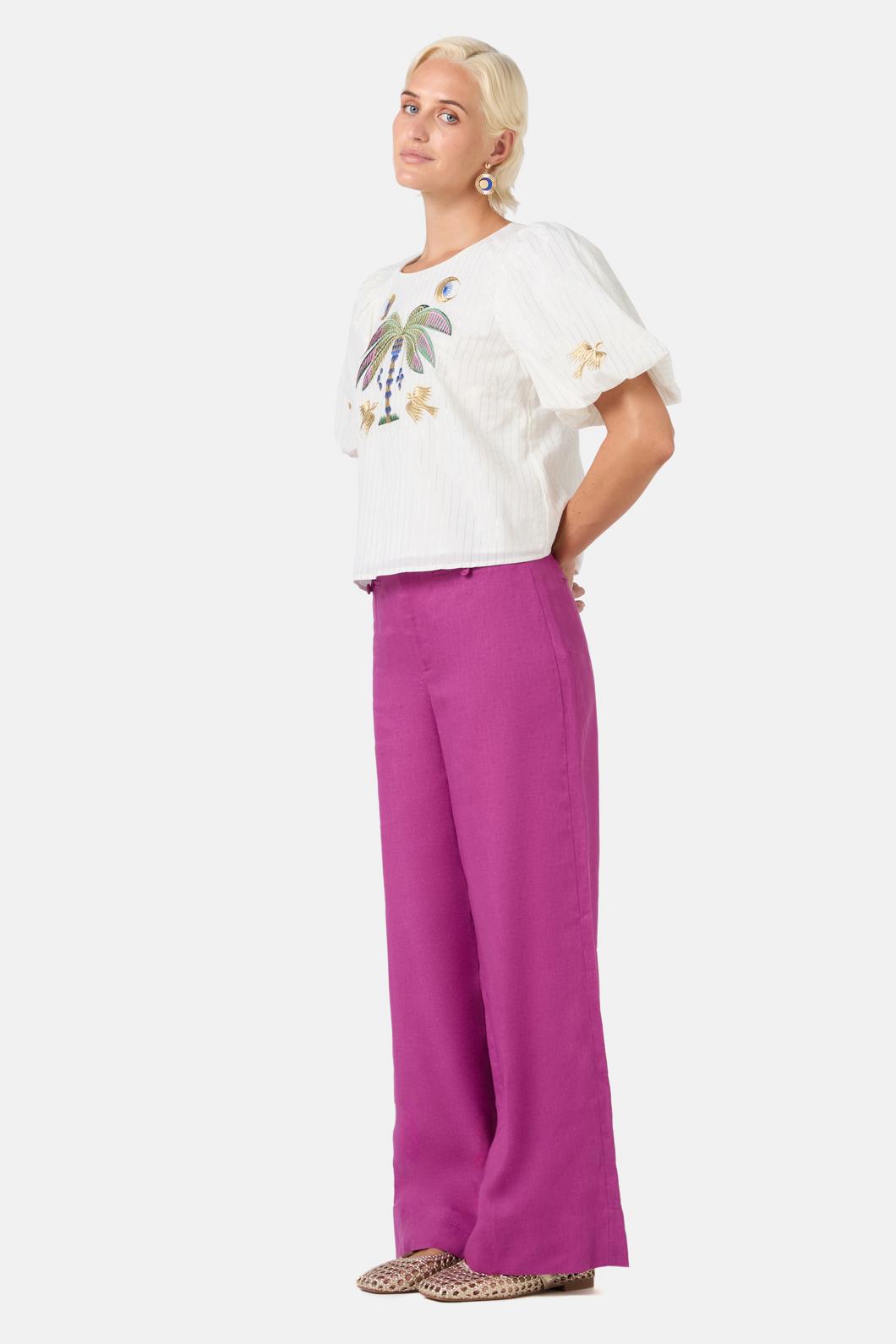 Gorman - Abigail Pant - raspberry