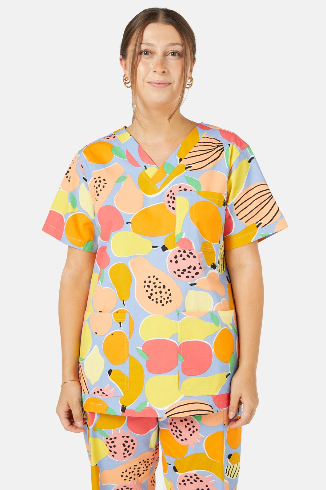 Gorman - Fruit Salad Scrub Set - blue