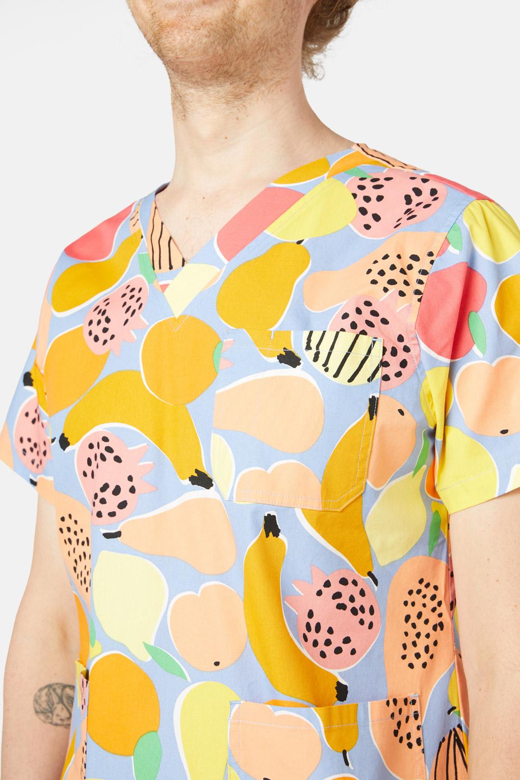 Gorman - Fruit Salad Scrub Set - blue