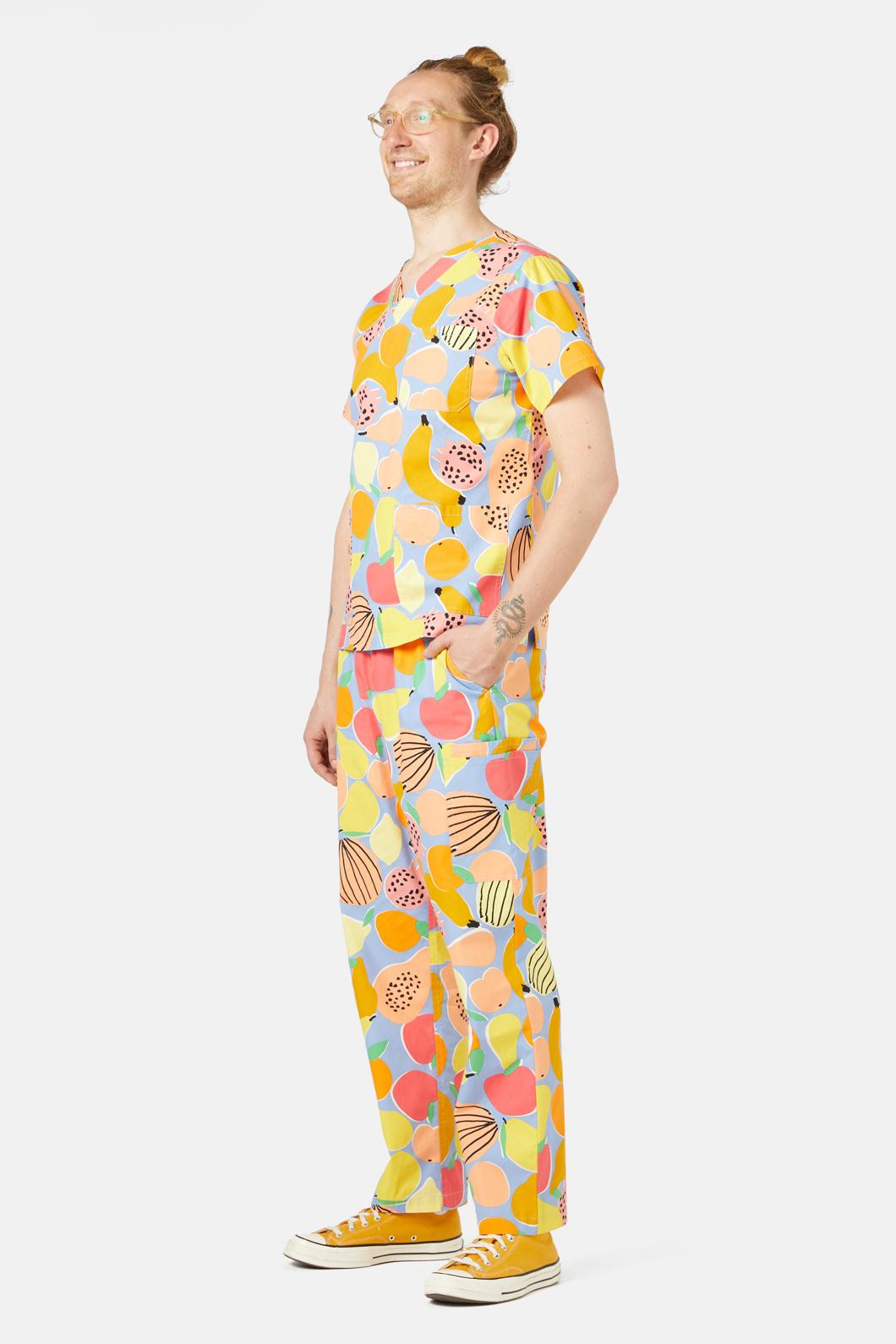 Gorman - Fruit Salad Scrub Set - blue