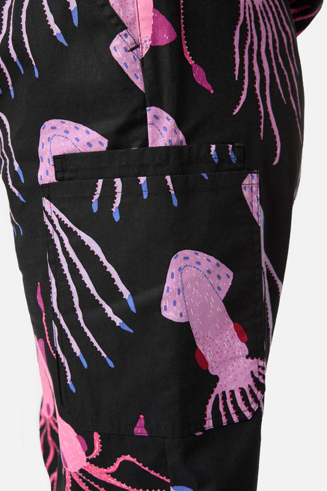 Gorman - Giant Squid Scrub Set - black