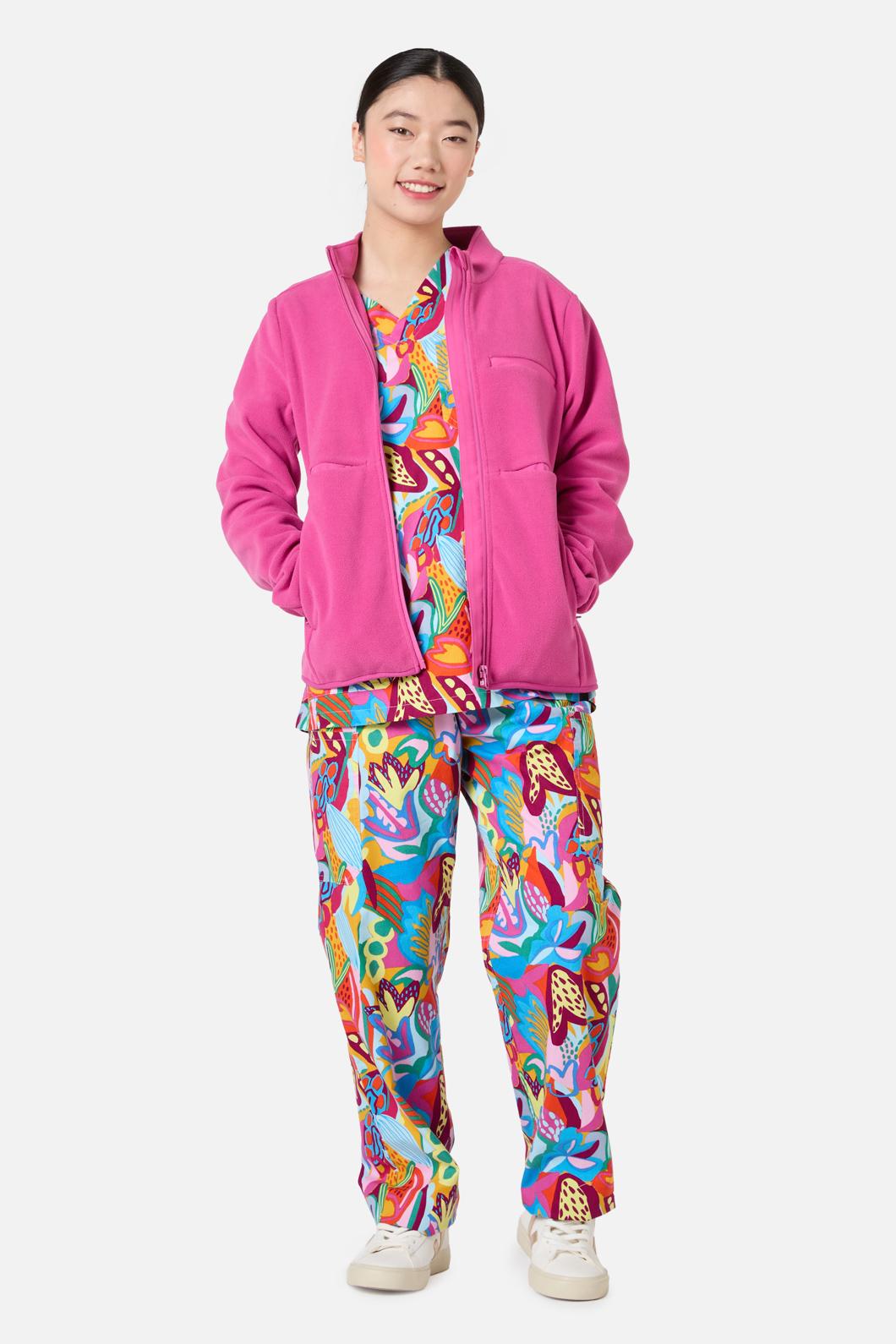 Gorman - Scrubs PinkMicroPolarFleeceJkt - pink