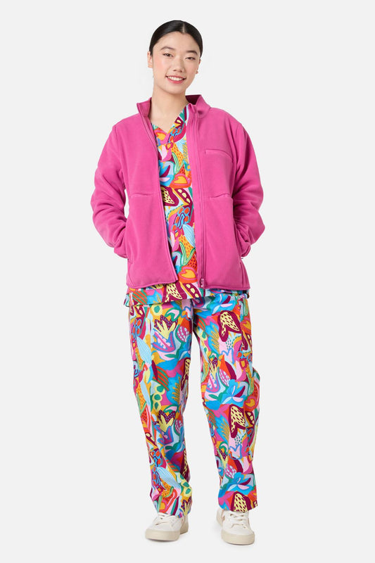 Gorman - Scrubs PinkMicroPolarFleeceJkt - pink