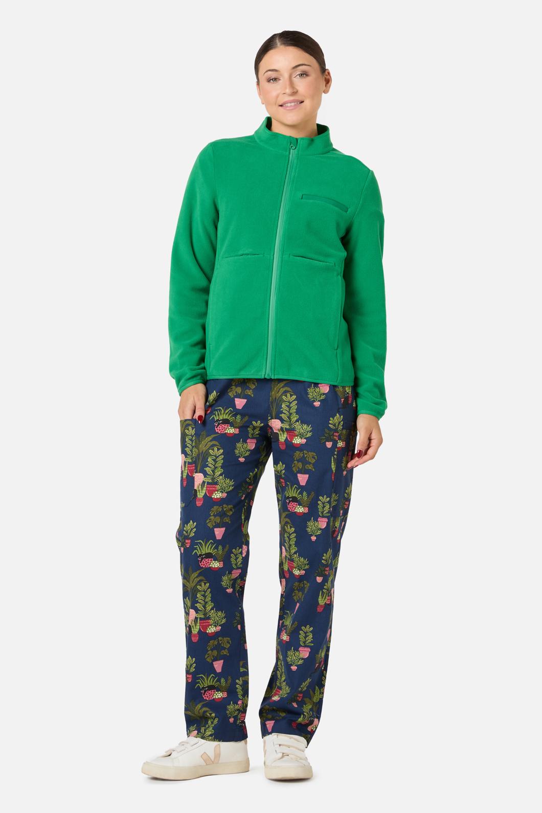 Gorman - ScrubsGreenMicroPolarFleeceJkt - green