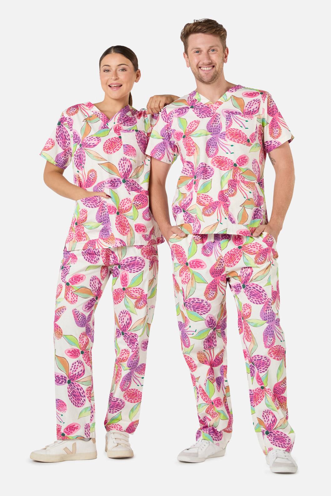 Gorman - Hot House Scrub Set - pink