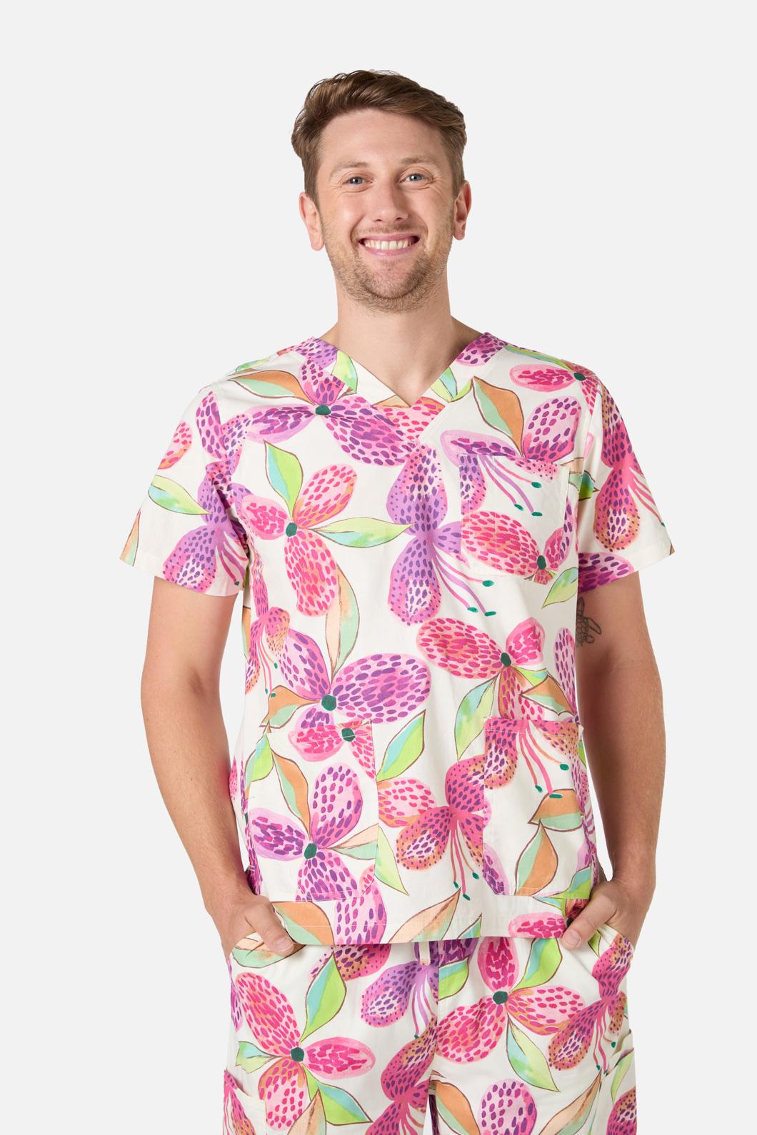 Gorman - Hot House Scrub Set - pink