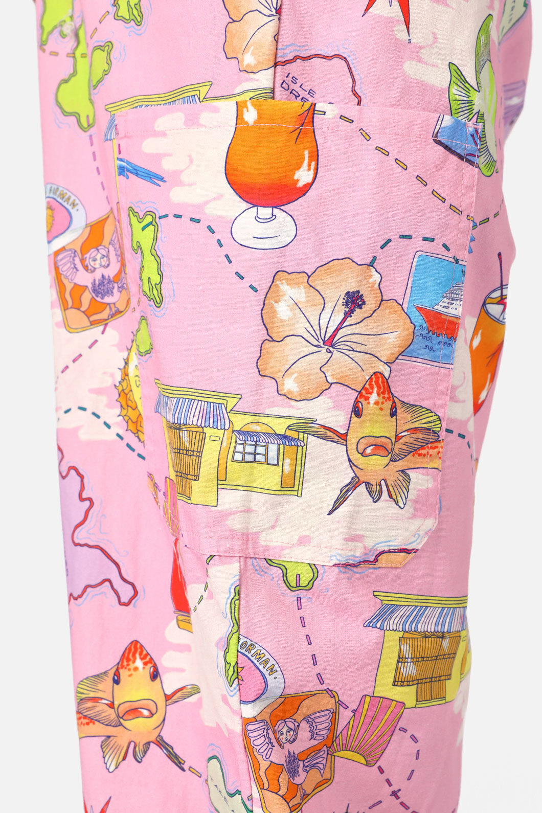 Gorman - Souvenir Scrub Set - pink