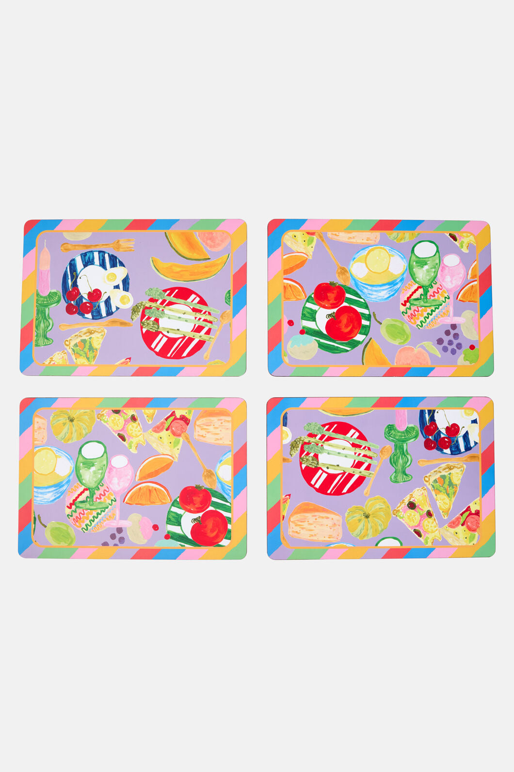 Gorman - Brunch Time Placemat Set - print