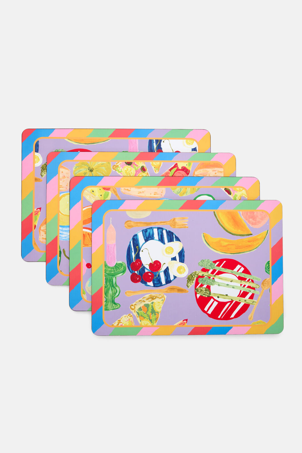 Gorman - Brunch Time Placemat Set - print