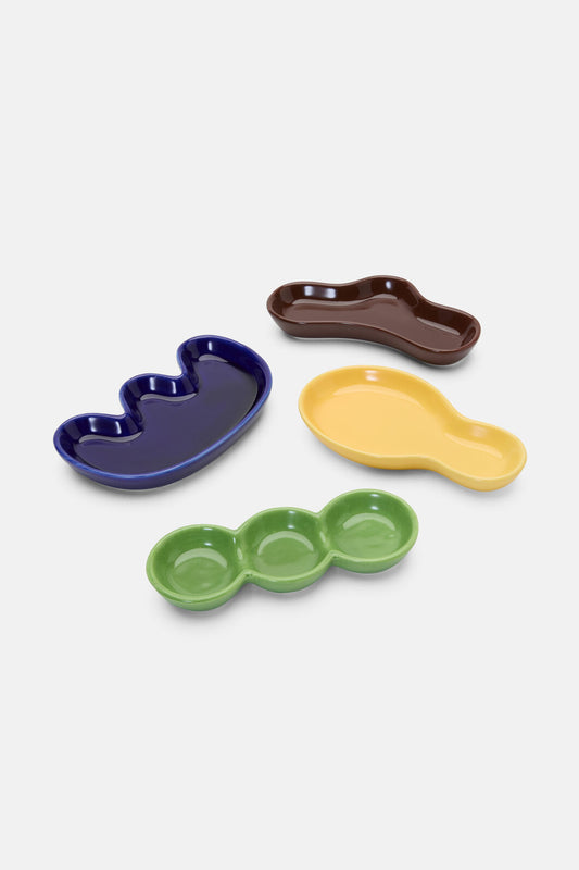 Gorman - Abstract Dipping Dishes Set - multi