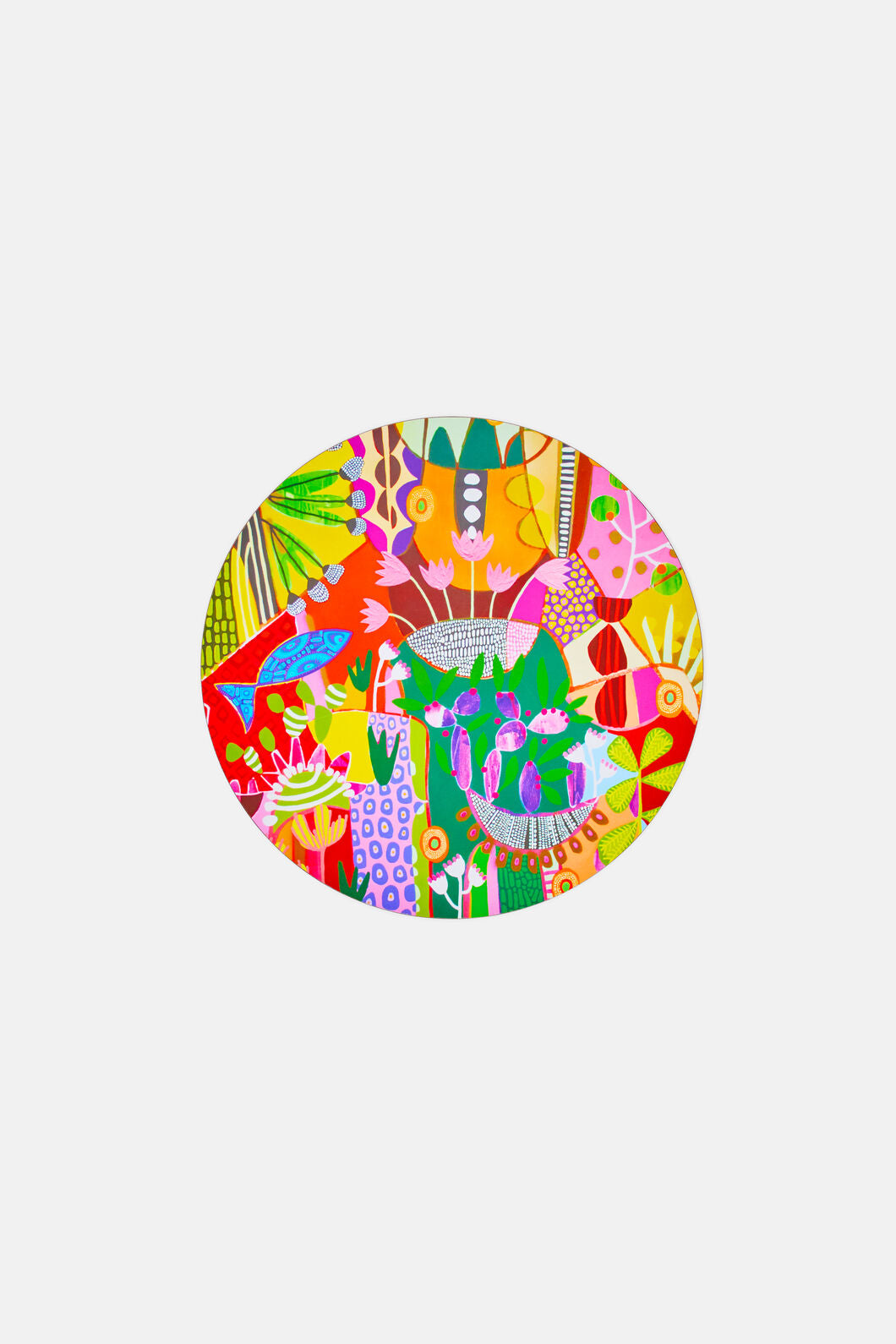 Gorman - Lola's House Placemat Set 4 - print