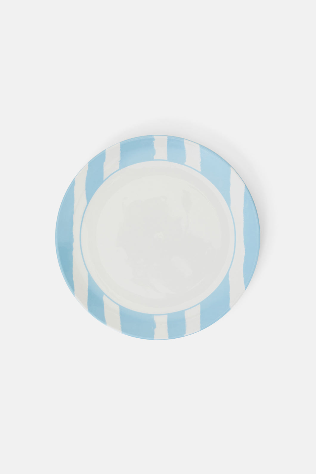 Gorman - Stripe Blue Plate Lge - blue
