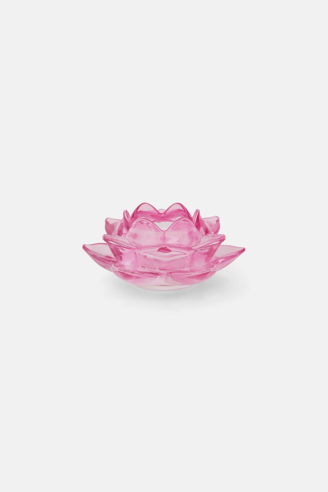 Gorman - Lotus Glass Votive - pink