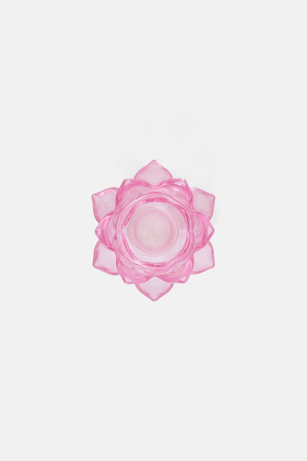 Gorman - Lotus Glass Votive - pink