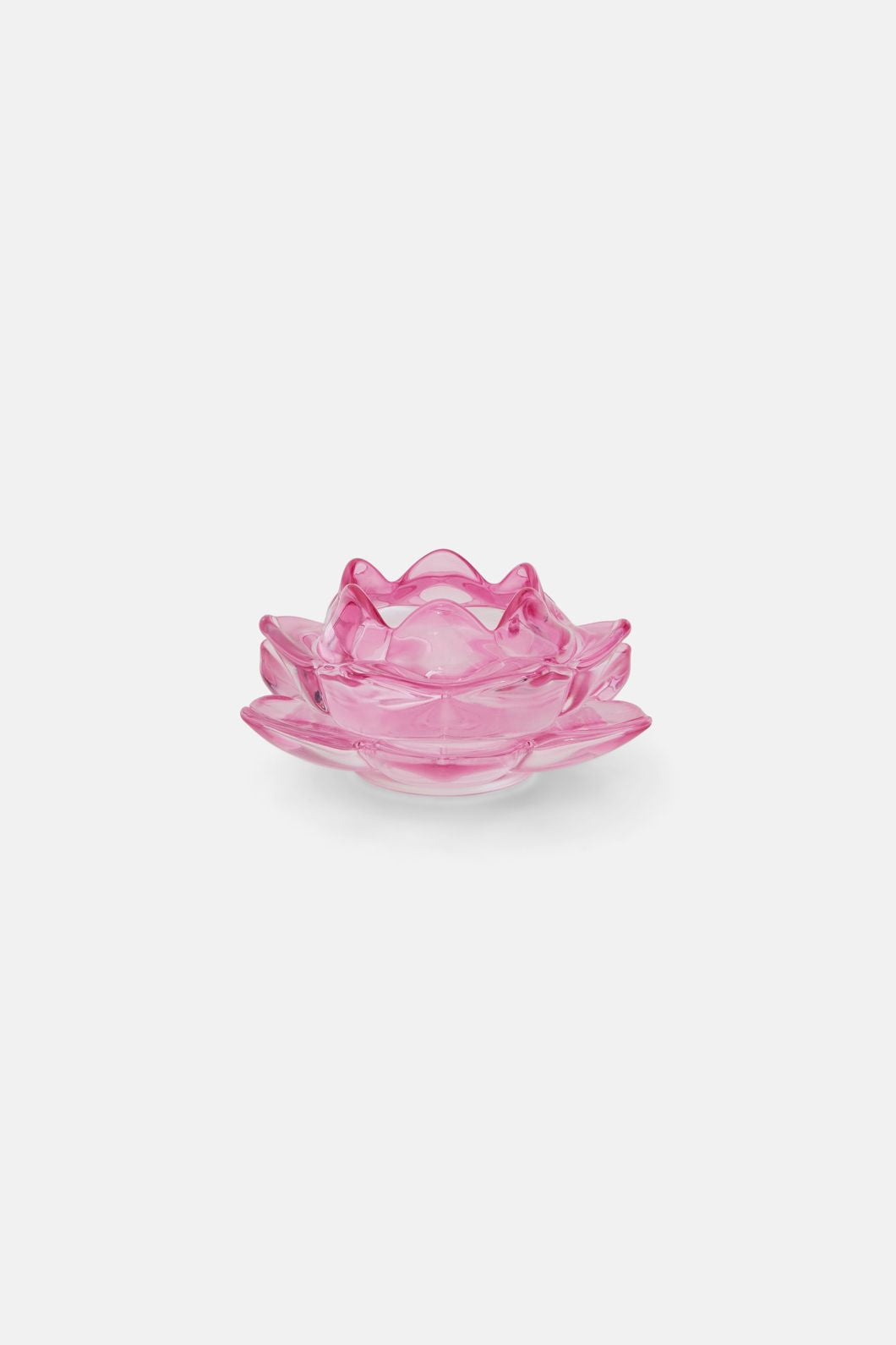 Gorman - Lotus Glass Votive - pink